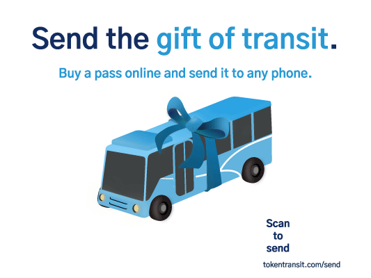 Buy a pass online and send it to any phone.
