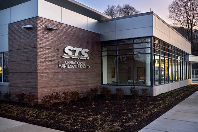 operations-and-maintenance STS operations and maintenance building.